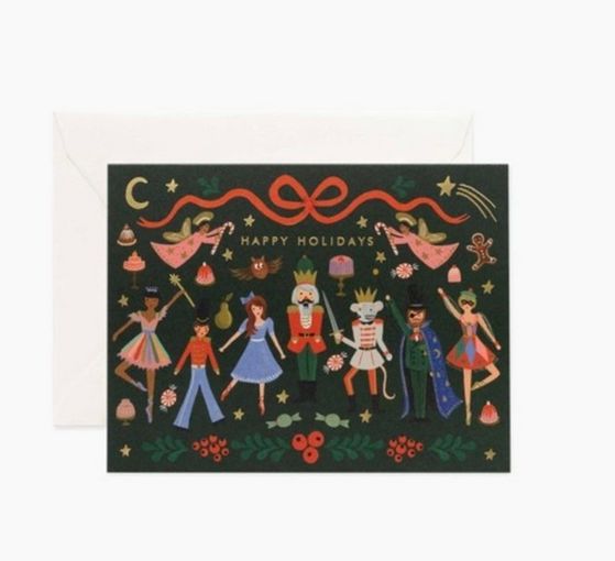 Nutcracker Ballet Card