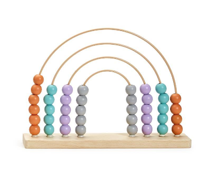 Counting Rainbows Hand-Crafted Wooden Abacus - Samak