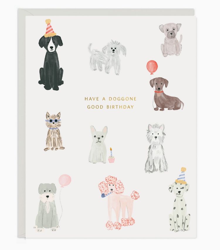 Doggone Birthday Card