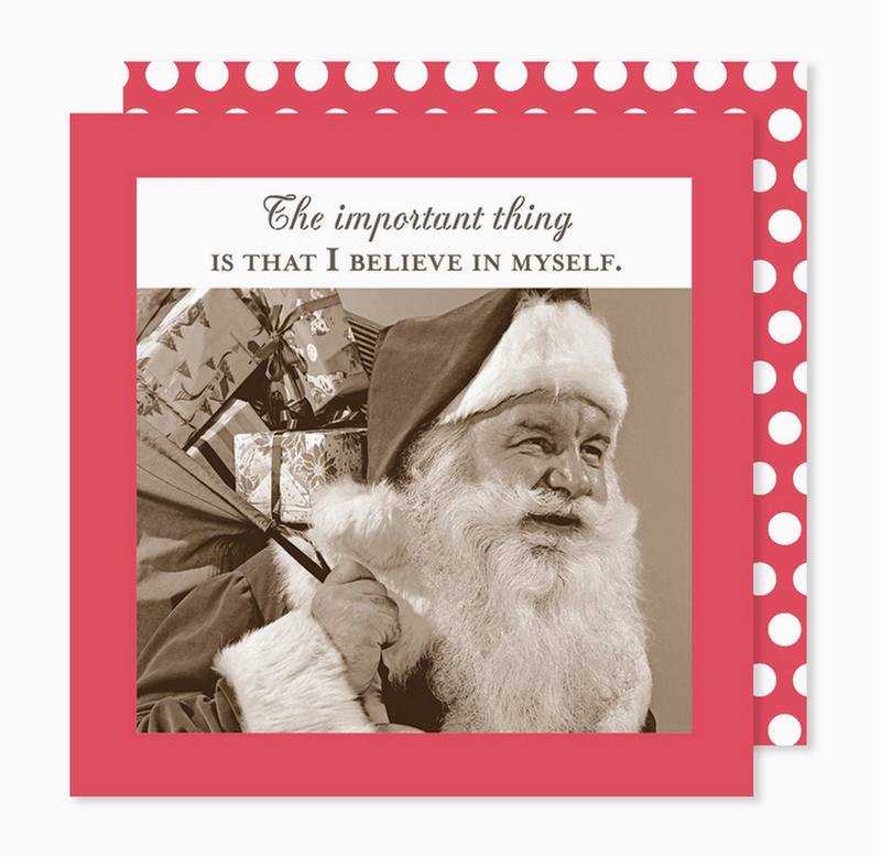 Believe in Myself Holiday Napkin