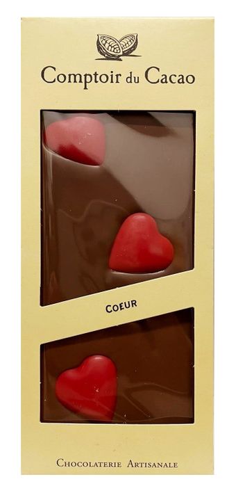 Milk Chocolate Bar, Hearts