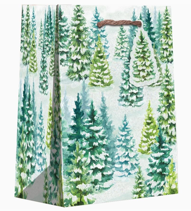 Snowy Trees Totes - Medium