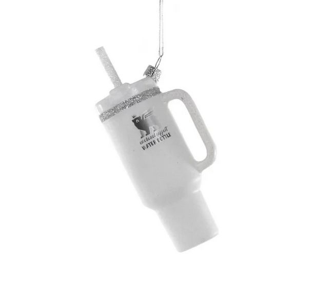 BEVERAGE TUMBLER  ORANMENT - White