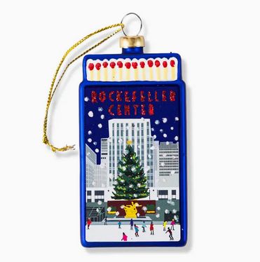 Matchbook Ornament - Rockefeller Center