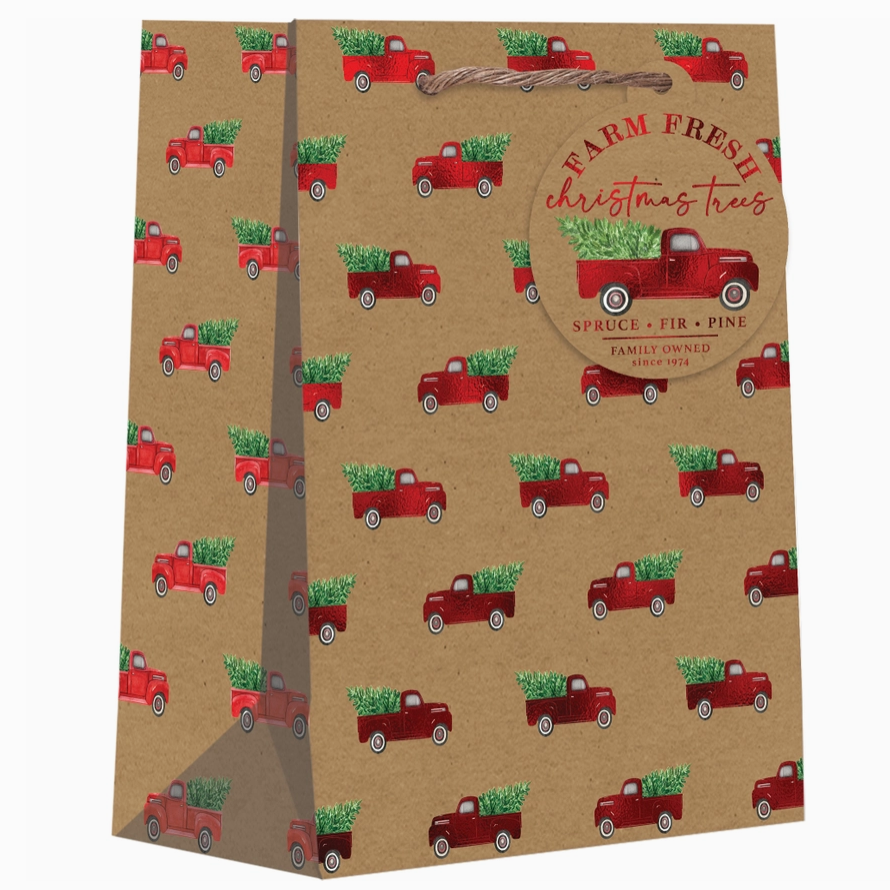 Red Pickup Truck - Totes - Medium