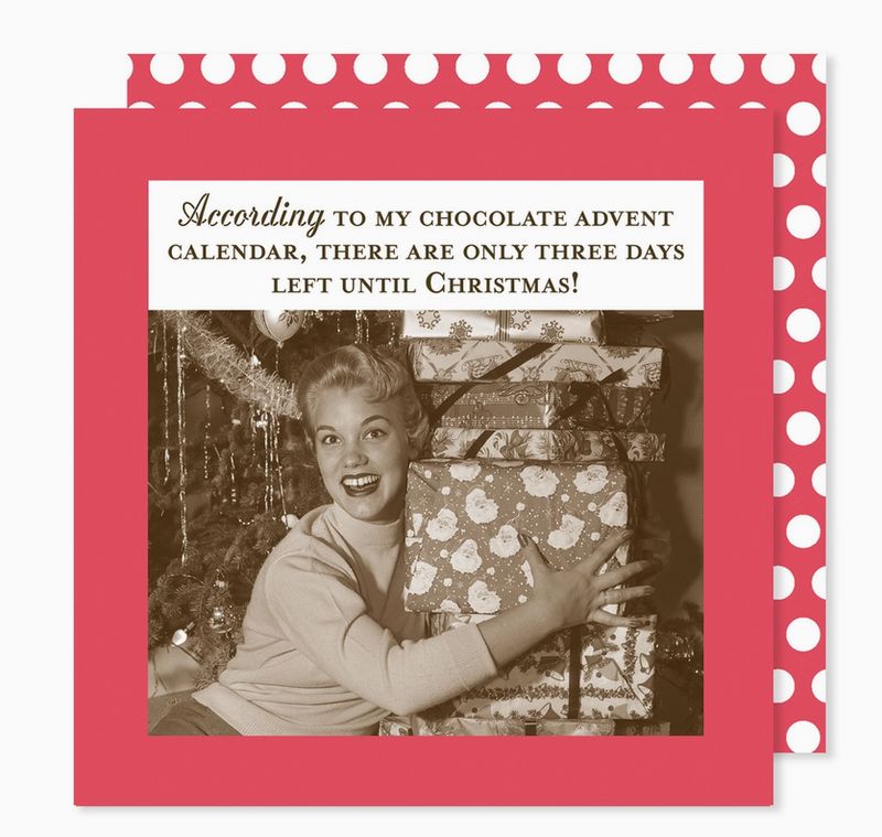 Advent Calendar Holiday Napkin