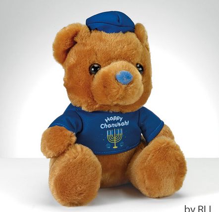 &quot;Happy Chanukah&quot; Plush Teddy Bear