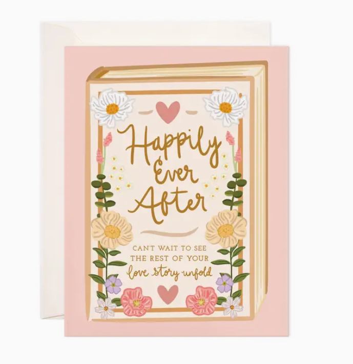 Love Story Greeting Card - Wedding Card