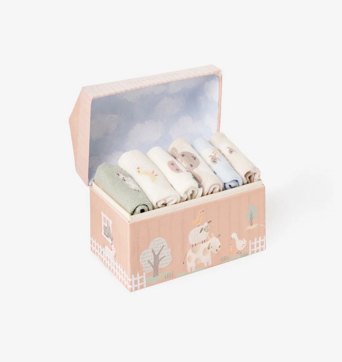 On The Farm Socks 0-12M