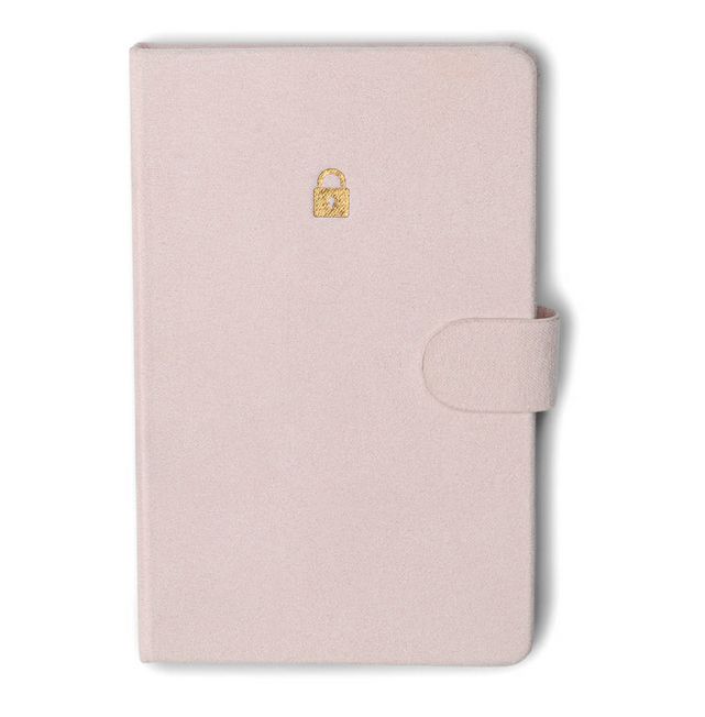 MINI PASSWORD JOURNAL - LOCK