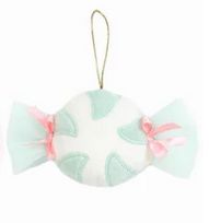 PEPPERMINT ORNAMENT- Blue
