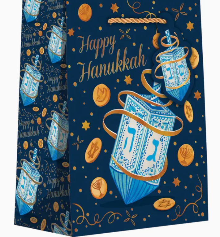 Happy Hanukkah Totes - Medium