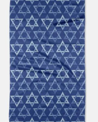Stars of David Tea Towel