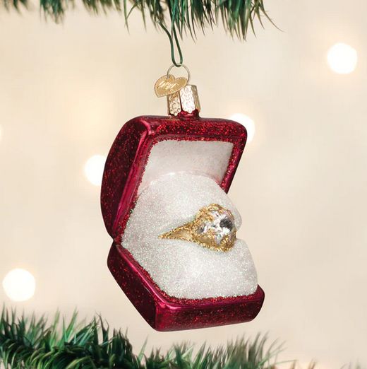Ring In Box Ornament
