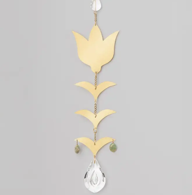 Suncatcher - Blooming Flower/Aqua Terra