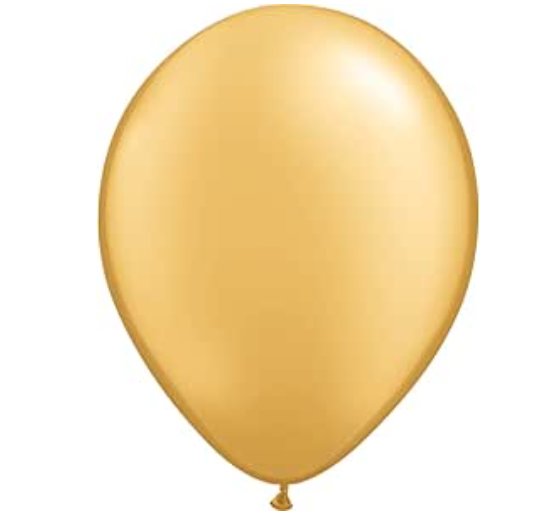 Latex Balloon -Luster Gold  11&quot;