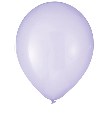 Latex Balloon - Crystal Pastel Lilac 12"