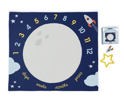 Out of This World Milestone Mat/Curtain