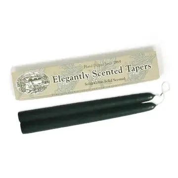 10&quot; Scented Taper Candles (S/2), Scent: - Siberian Fir