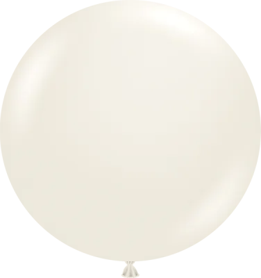 36 Inch Pearl Ivory Lace Latex Balloon