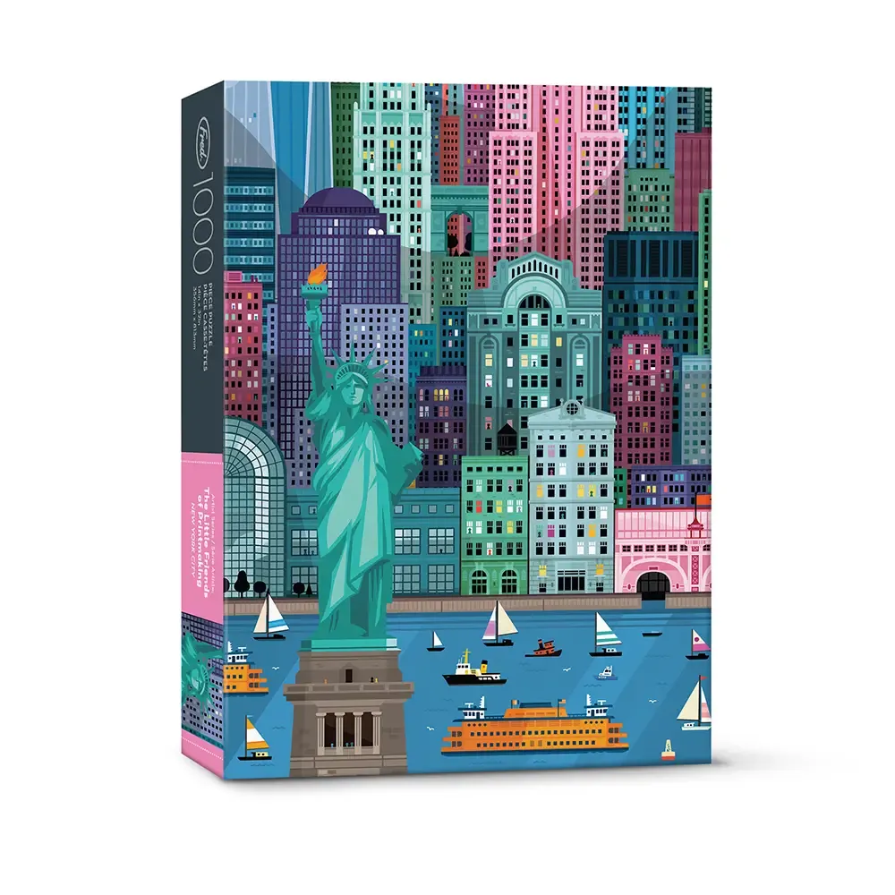 Little Friends of Printmaking Puzzle - NYC (1000 Pc)