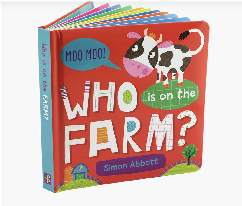 Who Is On the Farm? Board Book
