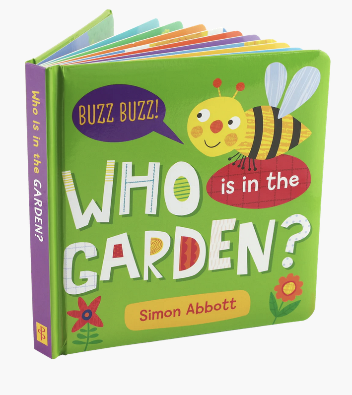 Who Is in the Garden? Board Book