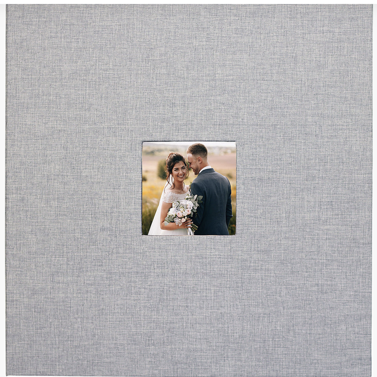 Gray Deluxe Photo Album