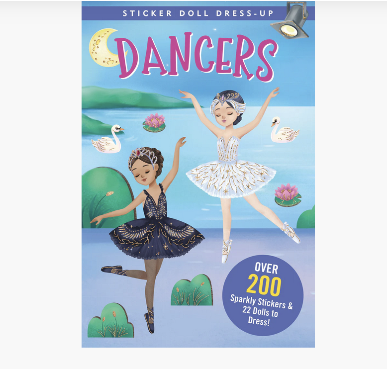 Sticker Doll Dress-Up Book, Style: - Dancers