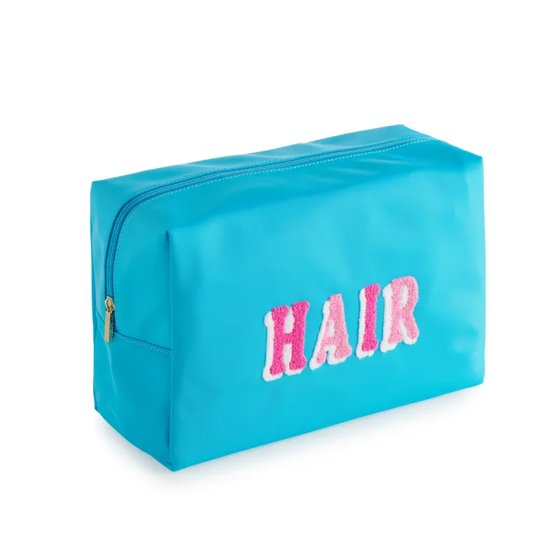 &quot;Hair&quot; Oversized Zip Pouch