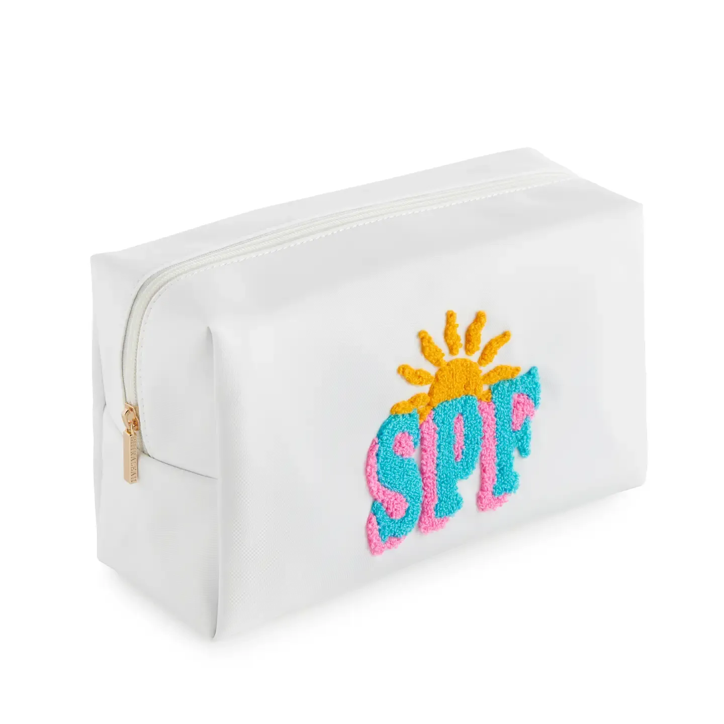 &quot;SPF&quot; Large Zip Pouch