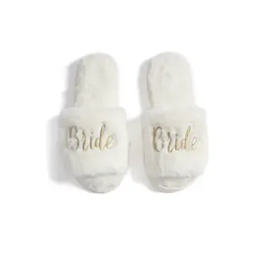 Bride Slipper Ivory - L/XL