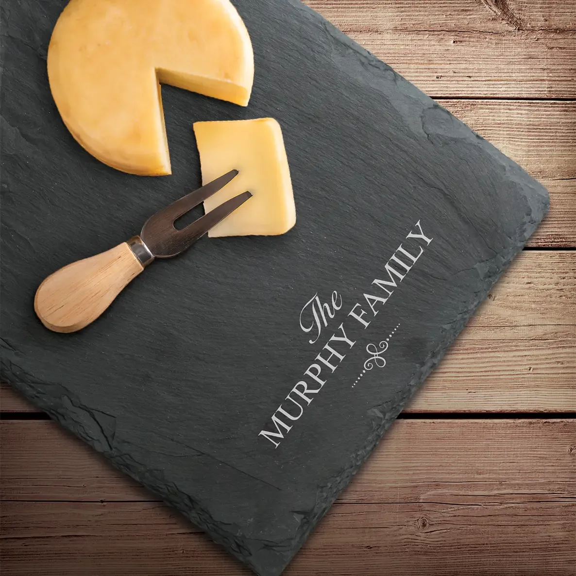 Personalized Slate Cheese Board