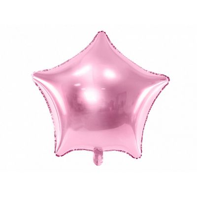 20&quot; Chrome Pink Star Balloon