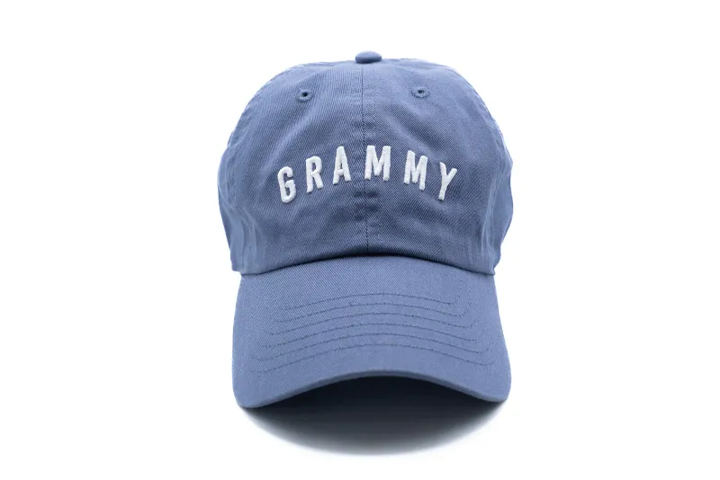 Dusty Blue Grandma Hat