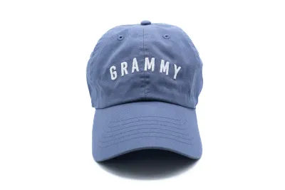 Dusty Blue Grandma Hat