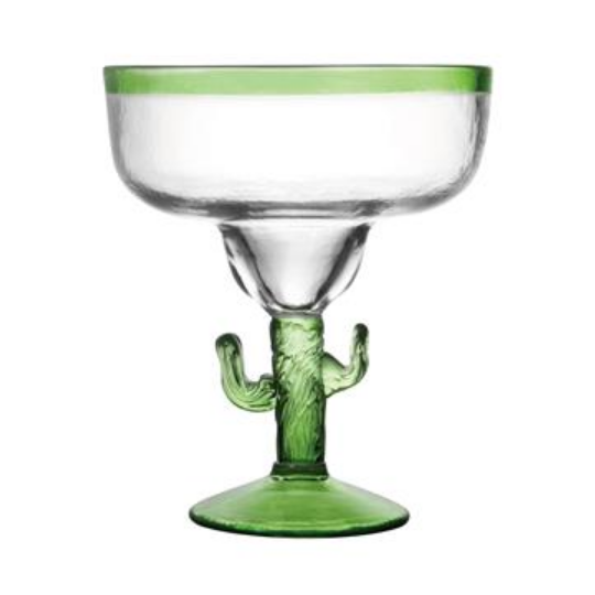Cactus Acrylic 18 oz. Margarita Glass