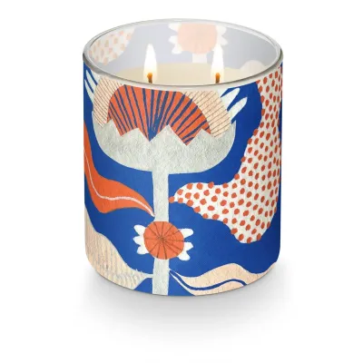Rainy Walk Medium Glass Candle