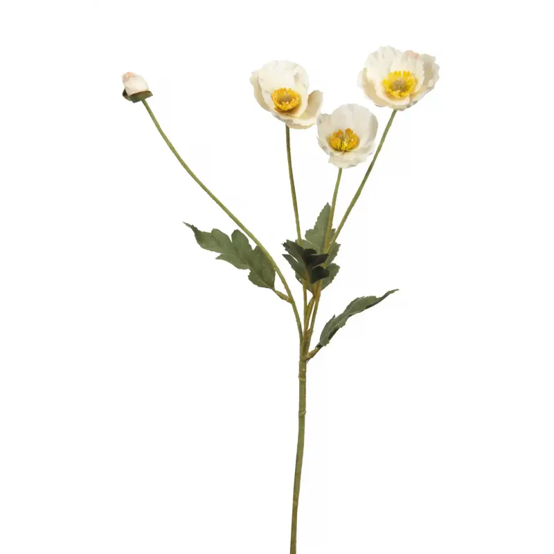 White Poppy Spray