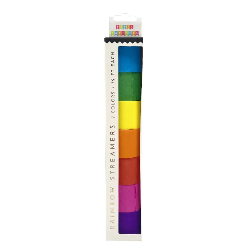 Rainbow Streamers