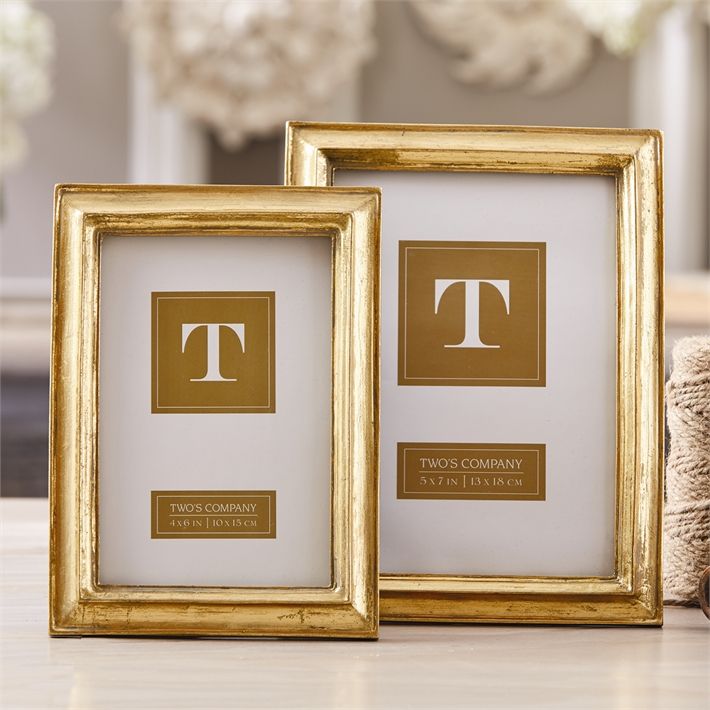 Gold Leaf Photo Frames, Size: 4x6