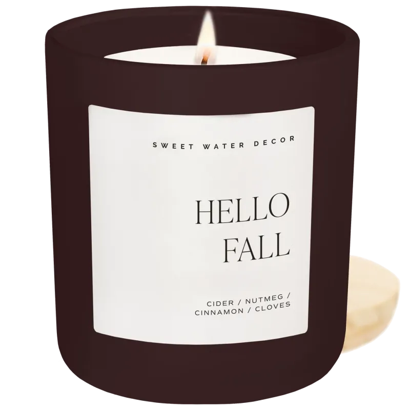 Hello Fall 15 oz Candle