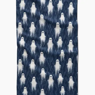 Ghosting Around Tea Towel