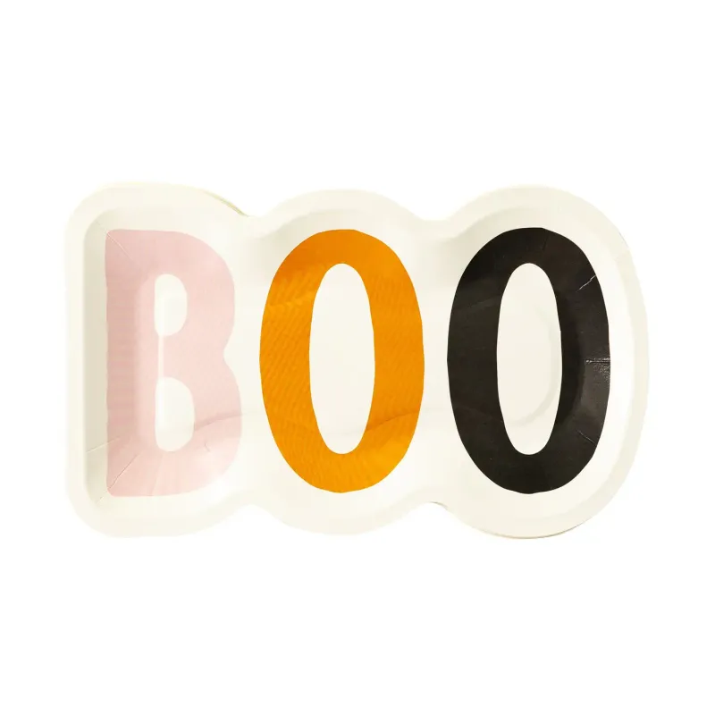 Colorful 10&quot; Boo Plates