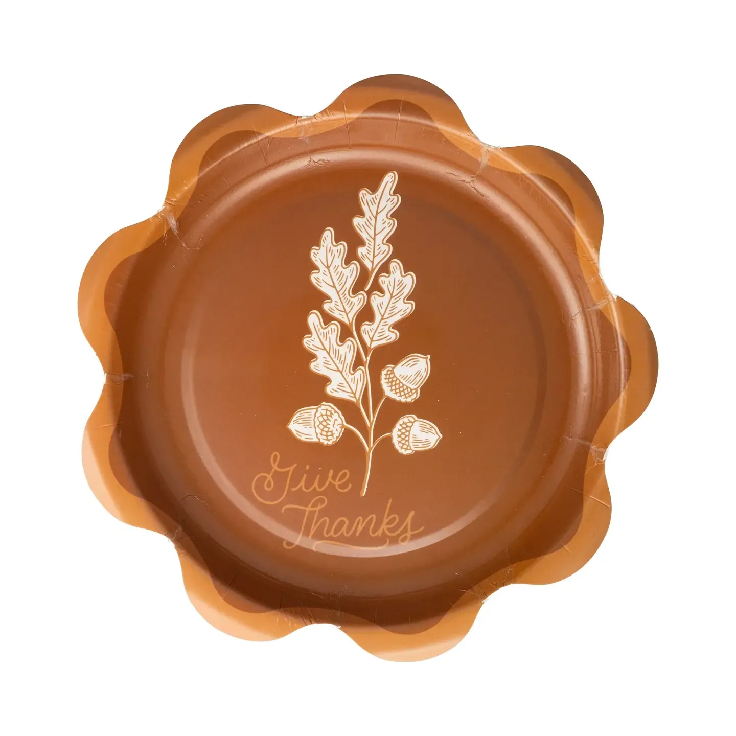 Give Thanks Dessert Paper Plate