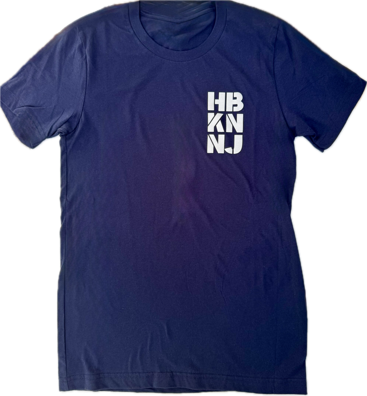 HBKN NJ Navy Tee