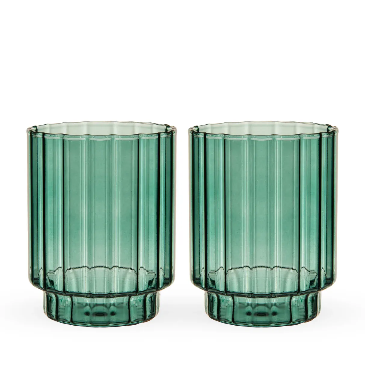 Malachite Optic Tumbler Set