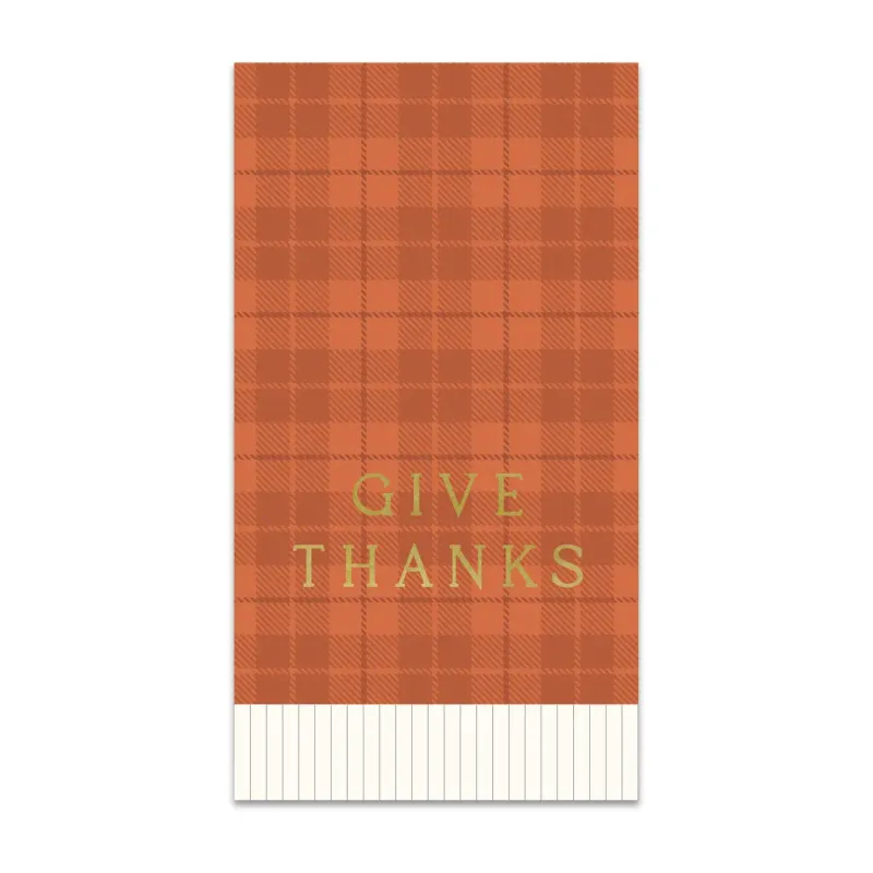 Acorns Give Thanks Dinner Napkin