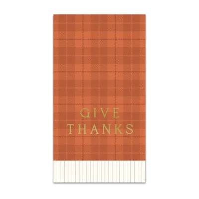 Acorns Give Thanks Dinner Napkin