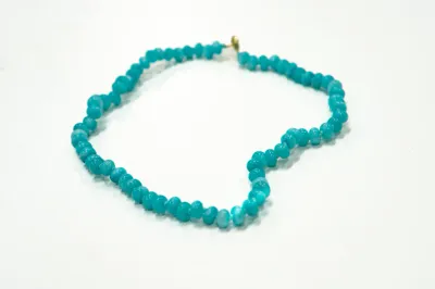 Clearwater Beaded Necklace - Blue